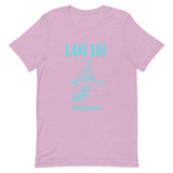 Lake Life Wakesurf - cuz beaches be salty Unisex t-shirt