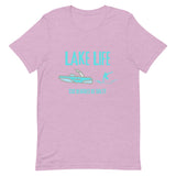 Lake Life Wakesurf Boat - cuz beaches be salty Unisex t-shirt