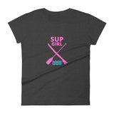 Paddleboard SUP Girl Women's short sleeve T