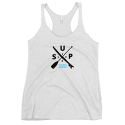 Paddleboard SUP Life Light Color Women's Racerback Tank
