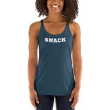 Women's "SNACK" Racerback Tank Shirt