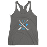 Paddleboard SUP Life Dark Colors Women's Racerback Tank