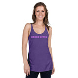 Women's "Snack Bitch" Racerback Tank Shirt