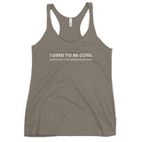 I Used To Be Cool Now I'm Just a Tiny Persons Snack Bitch Women's Racerback Tank