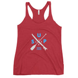 Paddleboard SUP Life Dark Colors Women's Racerback Tank
