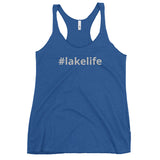 Lake Life #lakelife Women's Racerback Tank