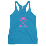 Paddleboard SUP Girl Women's Racerback Tank