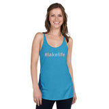 Lake Life #lakelife Women's Racerback Tank