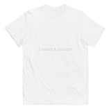 Youth "I Want A Snack!!!" t-shirt