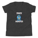 Snack Monster Blue Monster Youth Unisex Short Sleeve T-Shirt