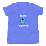 Snack Monster Blue Monster Youth Unisex Short Sleeve T-Shirt