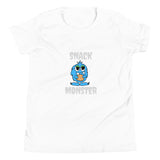 Snack Monster Blue Monster Youth Unisex Short Sleeve T-Shirt