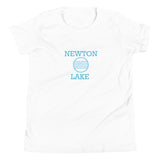 Newton Lake Lake Life Waves Kids Short Sleeve T-Shirt
